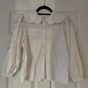 Vintage blouse with Peter Pan collar